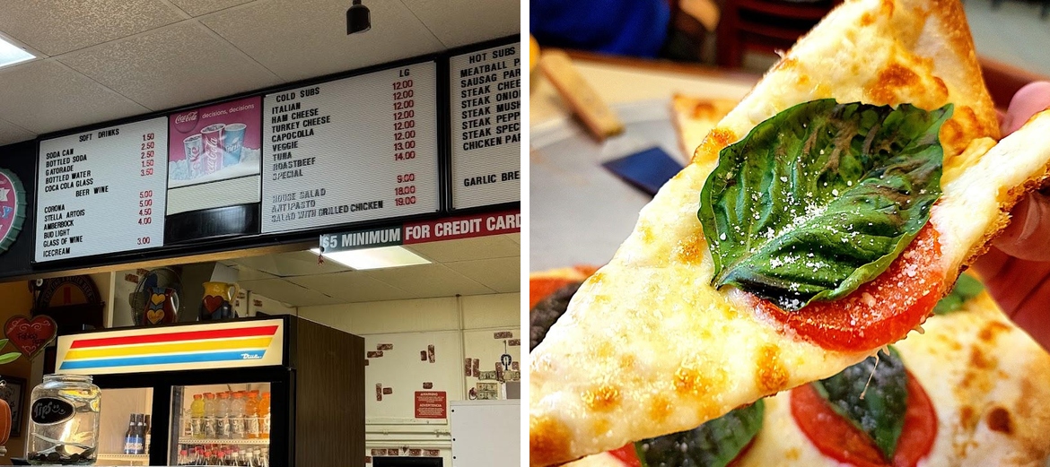 Fabio's pizza Menu