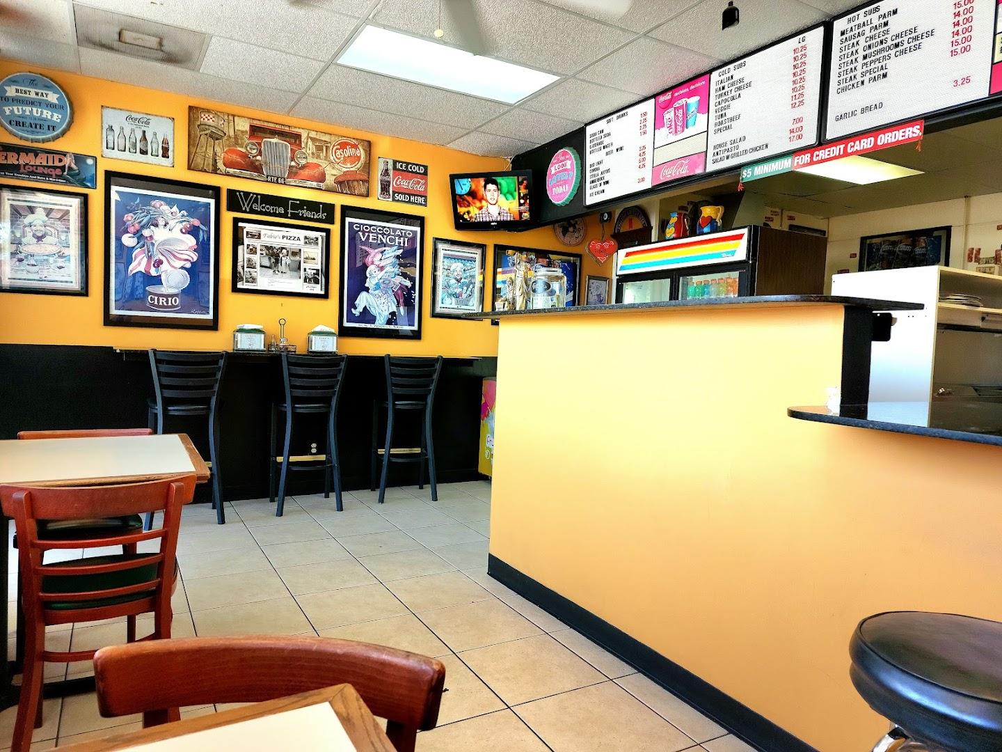 Fabio's pizza Menu