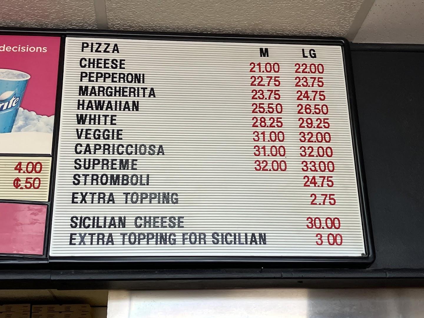 Fabio's pizza Menu image 2